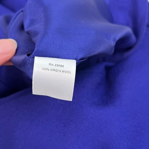 Pendleton 100% Virgin Wool Purple Wide Leg Dress Pants - Picture 9 of 9